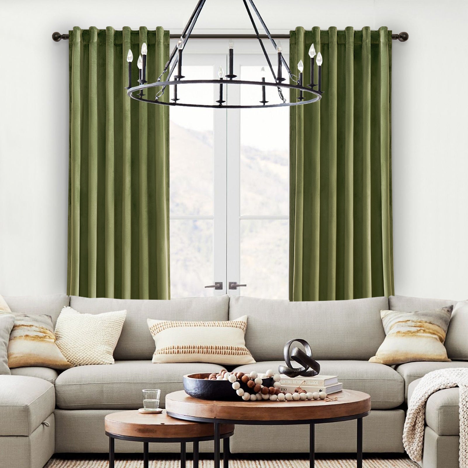 Jainmy Velvet Curtains 84 Inches for Living Room Bedroom Soft Room Darkening Thermal Insulated Back Tab Curtains Drapes,2 Panels